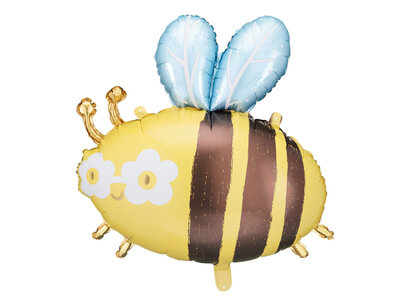 Bij (bumblebee) shape Folieballon, 70 cm Bij (bumblebee) shape Folieballon, 70 cm
