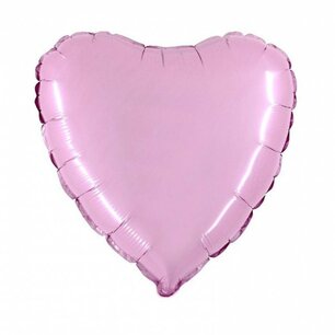 Roze Hart Folieballon, 45 cm Roze Hart Folieballon, 45 cm