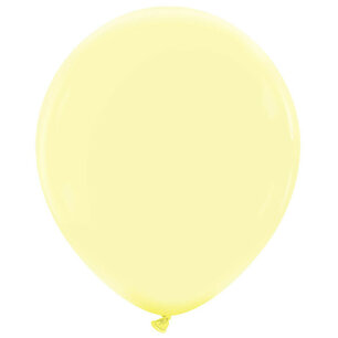 Lemon cream groot premium ballon, 18 inch (45cm) Lemon cream groot premium ballon, 18 inch (45cm)