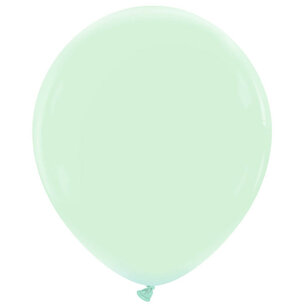 Mint cream groot premium ballon, 18 inch (45cm) Mint cream groot premium ballon, 18 inch (45cm)
