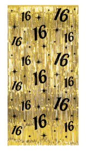 16 jaar Deurgordijn Classy Party, 200x100 cm 16 jaar Deurgordijn Classy Party, 200x100 cm