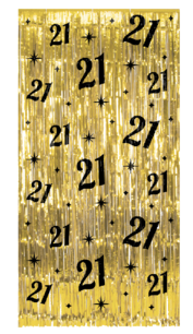 21 jaar Deurgordijn Classy Party, 200x100 cm 21 jaar Deurgordijn Classy Party, 200x100 cm