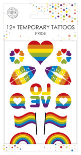 Pride tattoos (plakplaatjes) Pride tattoos (plakplaatjes)