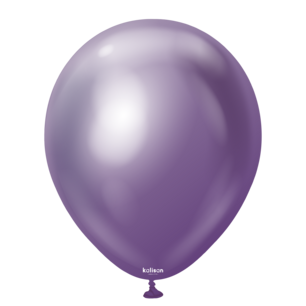 Paars chrome grote ballon, 18 inch (45 cm) -blauw- Paars chrome grote ballon, 18 inch (45 cm) -blauw-