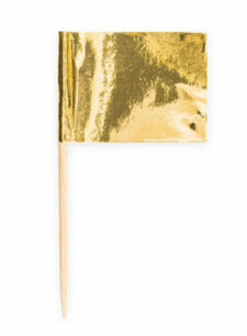 Goud metallic Prikkers, 50 stuks Goud metallic Prikkers, 50 stuks