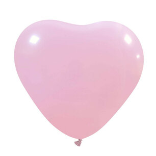 Roze Hart Ballon groot, 17 inch (40cm) Roze Hart Ballon groot, 17 inch (40cm)