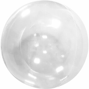 Transparant Bal Folie ballon, 19 inch (48cm) Transparant Bal Folie ballon, 19 inch (48cm)