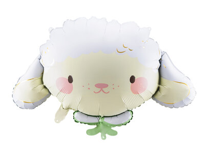 Sheep folieballon shape, 67 cm Sheep folieballon shape, 67 cm