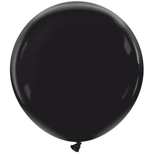 Midnight Black premium XXL ballon, 36 inch (90cm) - zwart Midnight Black premium XXL ballon, 36 inch (90cm) - zwart