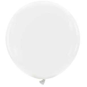 Snow white premiumX XL ballon, 36 inch (90cm) - wit Snow white premiumX XL ballon, 36 inch (90cm) - wit