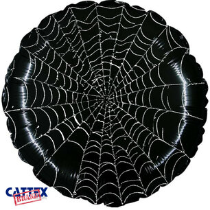 Spider web (Halloween) Folieballon, 45 cm Spider web (Halloween) Folieballon, 45 cm