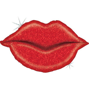 Red Lips folieballon supershape, 39 inch Red Lips folieballon supershape, 39 inch