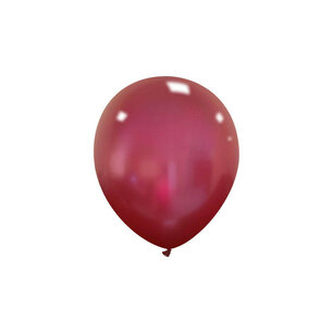 Burgundy Metallic kleine ballon, 5 inch (13cm) Burgundy Metallic kleine ballon, 5 inch (13cm)
