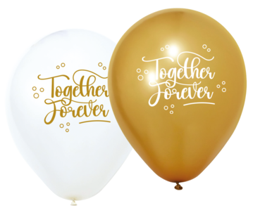 Together Forever ballonnen, 8 stuks Together Forever ballonnen, 8 stuks