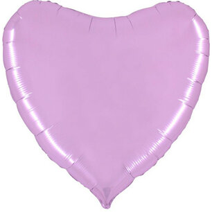 Lichtroze XL Hart Folieballon, 92 cm Lichtroze XL Hart Folieballon, 92 cm