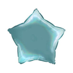 Tenerife Sea Platinum Folieballon ster, 18 inch (45 cm) Tenerife Sea Platinum Folieballon ster, 18 inch (45 cm)