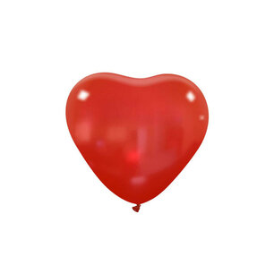 Dark red metallic Hart Ballon klein, 6 inch (15cm) Dark red metallic Hart Ballon klein, 6 inch (15cm)
