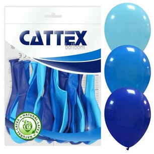 Blue mix ballonnen, 20 stuks, 30 cm Blue mix ballonnen, 20 stuks, 30 cm