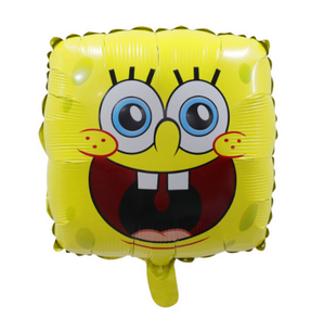 SpongeBob Folieballon square, 18 inch SpongeBob Folieballon square, 18 inch