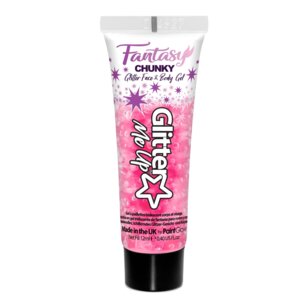 Glittergel chuncky flamingo fiesta, 12 ml