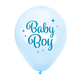 Baby Boy ballonnen, 8 stuks, 30cm