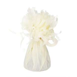 Cream Ballongewichtje papier, 170 gram
