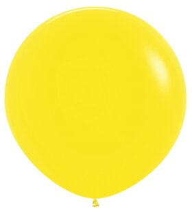 Yellow (geel) Fashion XXL Ballon, 36 inch (90cm)