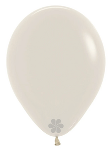 Cream (creme) Pastel dusk ballon, 12 inch (30cm)