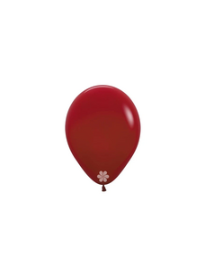 Imperial Red (donkerrood) Fashion kleine ballon, 5 inch (13cm)
