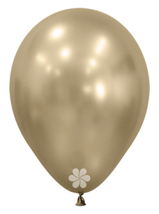 Gold Dust (goud) Silk ballon, 12 inch (30cm)