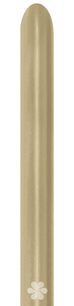 Gold dust (goud) Silk Modelleerballon Medium