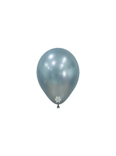 Artic Blue (lichtblauw) Silk kleine ballon, 5 inch (13cm)