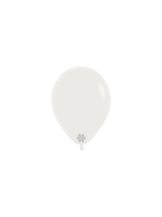 Almond white Fashion kleine ballon, 5 inch (13cm)