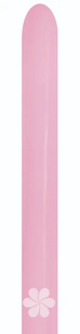 Candy Pink (lcihtroze) Fashion Modelleerballon Medium