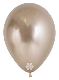 Champagne Reflex ballon, 12 inch (30cm)