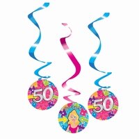 Hangdecoratie Sarah modern,  3st. Hangdecoratie Sarah modern,  3st.