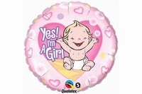 Yes I'm A Girl Folieballon Yes I'm A Girl Folieballon