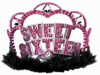Sweet Sixteen (16) Tiara Sparkle