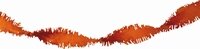 Oranje Guirlande crepe slinger, 24 meter Oranje Guirlande crepe slinger, 24 meter
