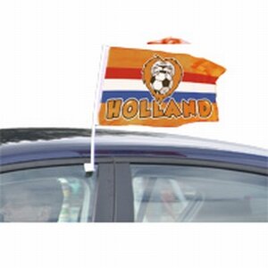 Autovlaggetje Oranje Leeuw, 30x45 cm Autovlaggetje Oranje Leeuw, 30x45 cm