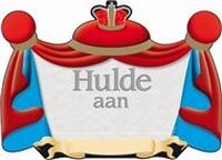 Deurbord, Hulde aan .... (karton) Deurbord, Hulde aan .... (karton)