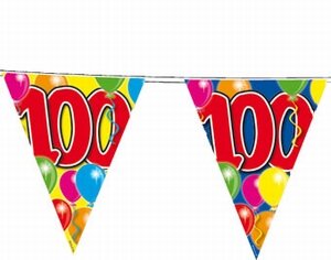 100 jaar, Vlaggenlijn, 10 meter 100 jaar, Vlaggenlijn, 10 meter