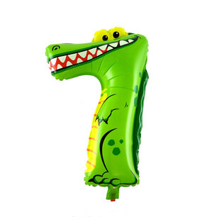 Cijfer 7 Krokodil, ca. 35 cm Cijfer 7 Krokodil, ca. 35 cm