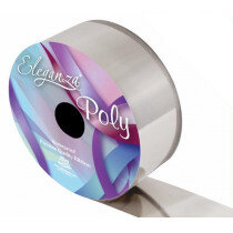 Zilver metallic Decoratie lint, 50mm, 5 meter Zilver metallic Decoratie lint, 50mm, 5 meter