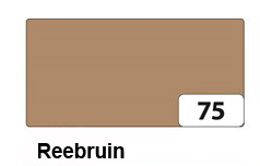 Bruin: reebruin, kleur tekstslinger Bruin: reebruin, kleur tekstslinger