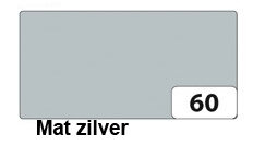 Zilver: mat zilver, kleur naamslinger Zilver: mat zilver, kleur naamslinger