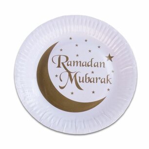 Ramadan Mubarak Bordjes, 8 stuks