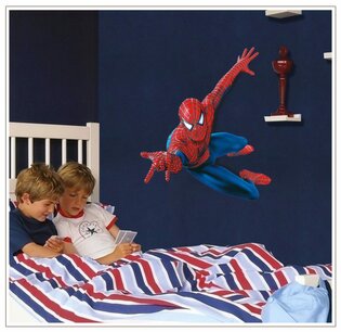 Muursticker Spiderman 3D Muursticker Spiderman 3D