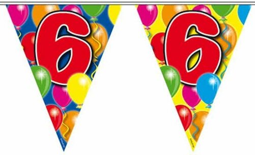 6 jaar, Vlaggenlijn, 10 meter