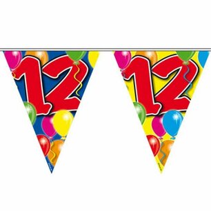 12 jaar, Vlaggenlijn, 10 meter 12 jaar, Vlaggenlijn, 10 meter